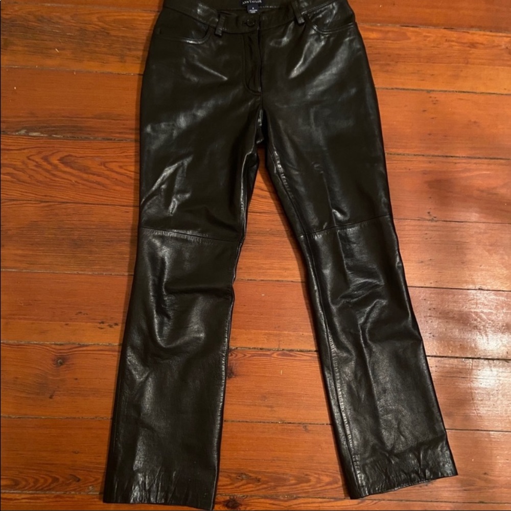 100% Leather Pants